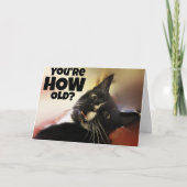 Ben je hoe oud? kaart (Voorkant)