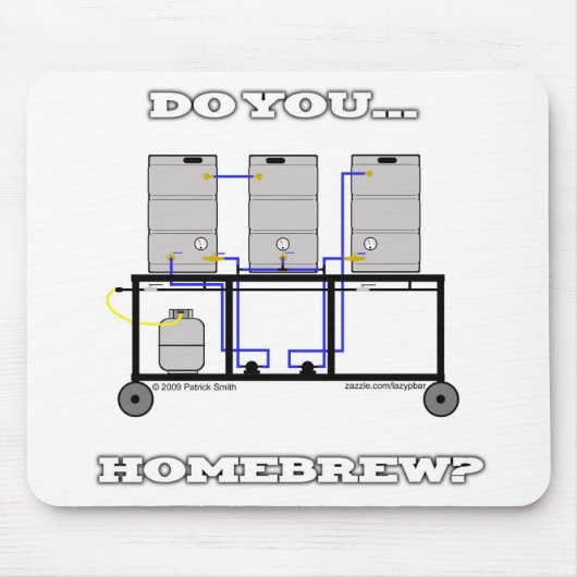 ben je huisbaasje muismat (Voorkant)