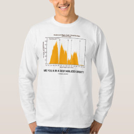 Ben je in een gedestabiliseerde baan? (Astronomie  T-shirt