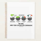 Ben je in het leven voldoende katalytisch? Enzyme Planner (Voorkant)