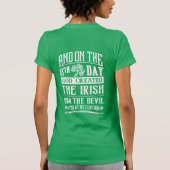 Ben je IRISH en PROUD? T-shirt (Achterkant)
