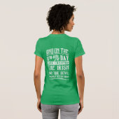 Ben je IRISH en PROUD? T-shirt (Achterkant volledig)