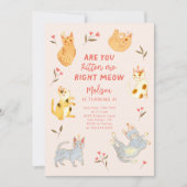 Ben je kat me kat verjaardag kaart (Voorkant)