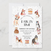 Ben je klaar voor Dog Pawty Verjaardag