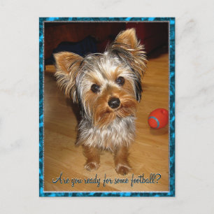 Ben je klaar voor een Football? Briefkaart