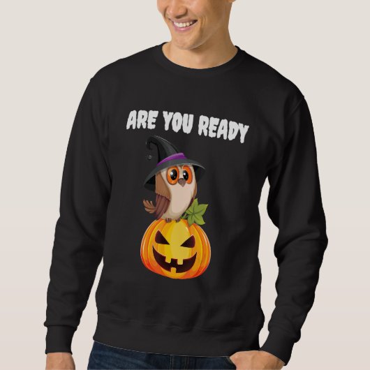 Ben je klaar voor Halloween? Trui (Voorkant)