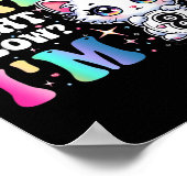 Ben je me katten Meow Anime 8e verjaardag Ca Poster (Hoek)