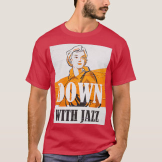 Ben je met Jazz Devils Muziek of Gods Choir T-shirt