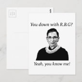 Ben je met RBG? Briefkaart (Voorkant / Achterkant)