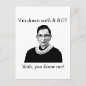 Ben je met RBG? Briefkaart (Voorkant)