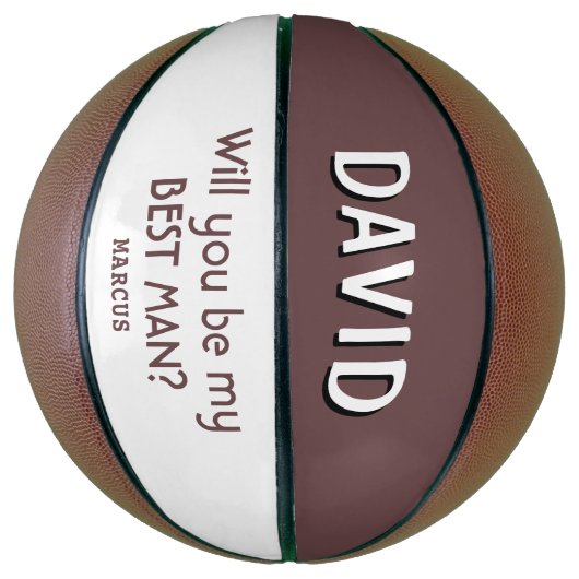 Ben je mijn beste maatnaam? basketbal (Verticaal)