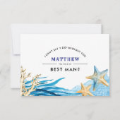 Ben je mijn beste man? doornhaai kaart (Voorkant)