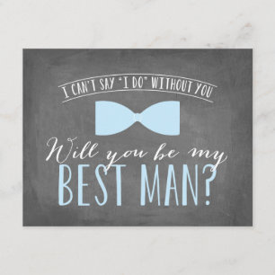 Ben je mijn beste man?   Groomsmannen Kaart