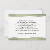 Ben je mijn beste man? Uitnodigingen tot waterverf (Achterkant)