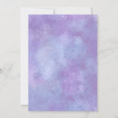 Ben je mijn Bloemenmeisje Spring Wedding Violet? Kaart (Achterkant)