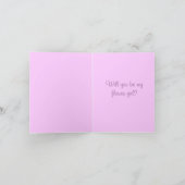 Ben je mijn bloemmeisje? (Binnen)