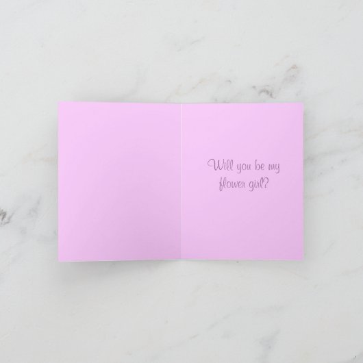 Ben je mijn bloemmeisje? (Binnen)