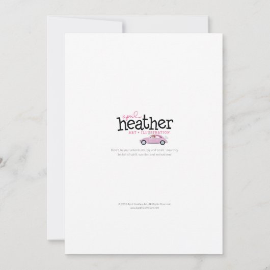 Ben je mijn BM? Bl Bun Bride Dk Br Bun Maid Bedankkaart (Achterkant)