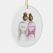 Ben je mijn BM? Br Bun Bride Br Keramisch Ornament (Rechts)