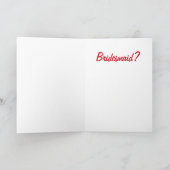 Ben je mijn Bridesmaid? (Binnen)