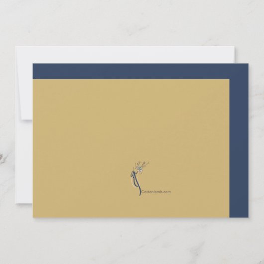 Ben je mijn Bridesmaid? 3 Kaart (Achterkant)