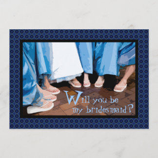 Ben je mijn Bridesmaid? Bridesmaids-fotokaart Kaart