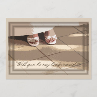 Ben je mijn Bridesmaid? Bridesmaids-kaart Kaart