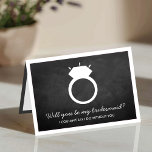 Ben je mijn Bridesmaid? Chalkboard Ring Kaart<br><div class="desc">Ben je mijn Bridesmaid? Chalkboard Ring Kaart</div>
