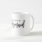 BEN JE MIJN BRIDESMAID? // COFEE-MOK KOFFIEMOK (Voorkant rechts)