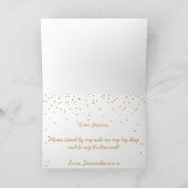 Ben je mijn Bridesmaid?  Confetti (Binnen)