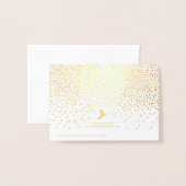 Ben je mijn Bridesmaid?  Confetti Folie Kaarten (Met envelop)