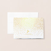 Ben je mijn Bridesmaid?  Confetti foto Folie Kaarten (Met envelop)