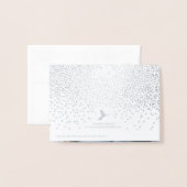 Ben je mijn Bridesmaid?  Confetti foto Folie Kaarten (Met envelop)