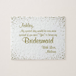 Ben je mijn Bridesmaid? Legpuzzel