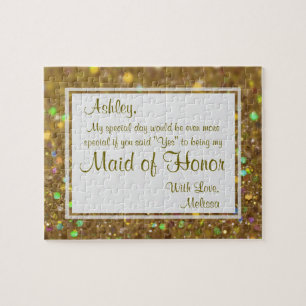 Ben je mijn Bridesmaid? Legpuzzel