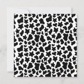 Ben je mijn Bridesmaid? Meisjes in Denim Invitati Kaart (Achterkant)