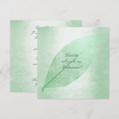 Ben je mijn Bridesmaid? Mint Green-verlof Kaart (Voorkant / Achterkant)