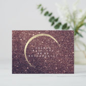 Ben je mijn Bridesmaid Rustic Gold Glitter? Kaart (Staand voorkant)