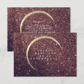 Ben je mijn Bridesmaid Rustic Gold Glitter? Kaart (Voorkant / Achterkant)