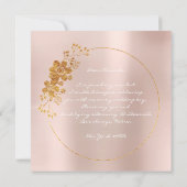 Ben je mijn bruidsbruin goudwitte, witte, witte, r kaart (Achterkant)