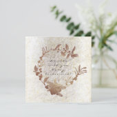 Ben je mijn bruidsmeisje Grungy Wreater? Kaart (Staand voorkant)