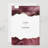 ben je mijn bruidsmeisje-klas wit? kaart (Achterkant)