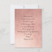 Ben je mijn bruidsmeisje? Minimale roze roze rozen Kaart (Voorkant)