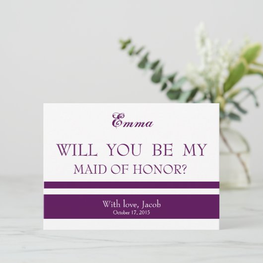 Ben je mijn erfgenaam? kaart (Staand voorkant)