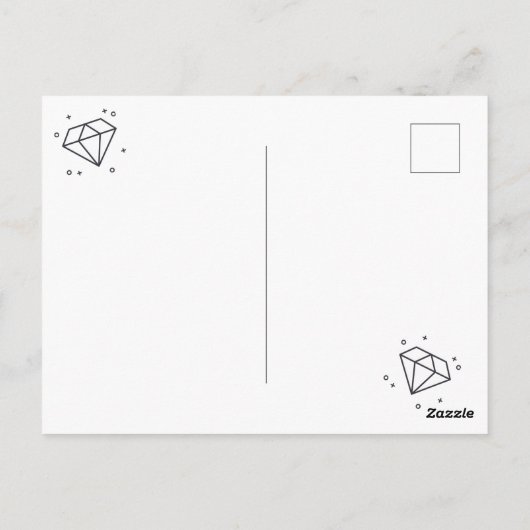 Ben je mijn Galentine? Briefkaart (Achterkant)