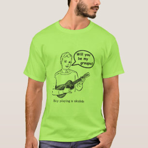 Ben je mijn groep? (Ukulele) T-shirt