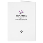 Ben je mijn iets blauw? Weddenskaart (Achterkant)