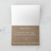 Ben je mijn Jr. Bridesmaid? Rustige zonnebloem (Binnen)