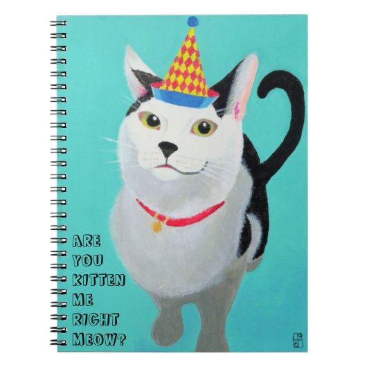 Ben je mijn laptop aan het koken? notitieboek (Voorkant)