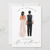 Ben je mijn Man van eer? Meisjes in geiten Kaart (Voorkant)